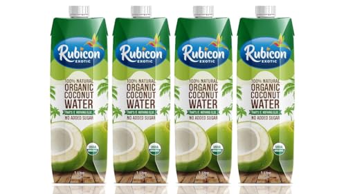 Rubicon100% Natural Org. Coconut Water 1L (Pack of 4)