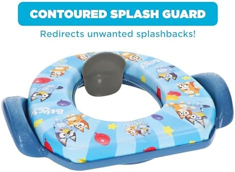 Bluey Soft Potty Seat - Potty Training Toilet Seat, Soft Cushion, Baby Potty Training, Safe, Easy to Clean - 3