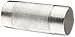 Aluminum Pipe Fitting, Close Nipple, Schedule 40, 1-1/4" NPT Male, 1-5/8" Length