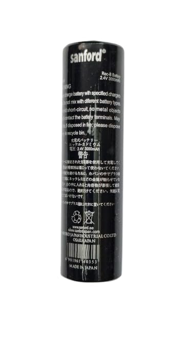 ISTL Buttontop Ni-Cd 2.4v 1800mAh 2SC Rechargeable Battery for Torch, Toys (Pack of 1)-image-9