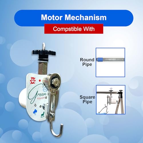 Image of A to Z Hub Automation Kit (Cradle Not Included) Automatic /ghodiyu /Motor Set Adjustable Speed | Automatic /Jhula Kit for 0-3 Years | 20Kg Capacity