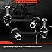 A-Premium 2 x Front Sway Bar Links Stabilizer Bar Links, Compatible with Jeep Grand Cherokee 2011-2015, Dodge Durango 2011-2015