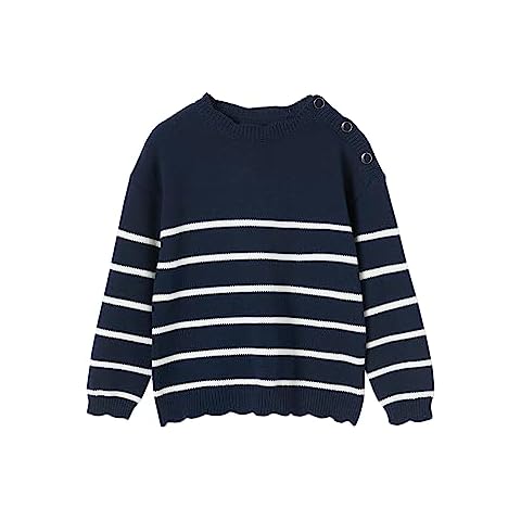 Pull marinière Fille VERTBAUDET Cover