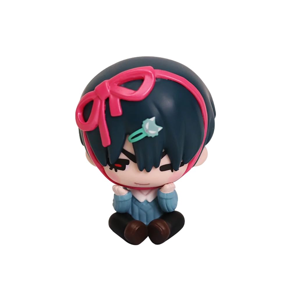 Anjinguang Ivan Action Figures, Ivan Till Mizi SUA Anime Look Up Figurine, 6cm Cartoon Statue Cute Cake Topper Ornament Collectible Anime Gifts — image 1