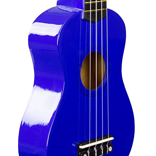 Martin Smith Soprano Ukulélé avec Bag & Book Ukulele Book – Bleu - Les Beatles, Paul McCartney, John Lennon, RIngo Starr, George Harrison Martin Smith Soprano Ukulélé avec Bag & Book Ukulele Book - Bleu – Image 6