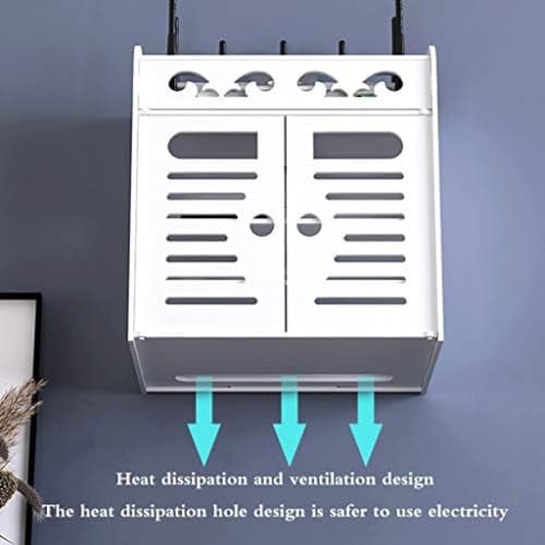 Boîte de rangement pour routeur WiFi esmen et câbles TV - 5