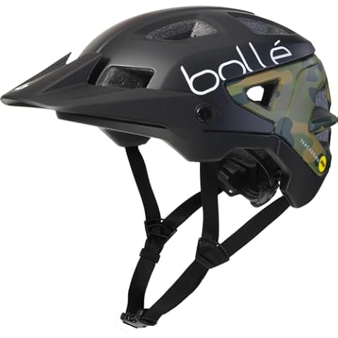 Bollé Trackdown Mips Bike Helmet, Black Camo Cover