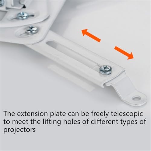 Soporte de montaje para proyector LCD mini universal con base de aluminio para techo o pared miniatura 4