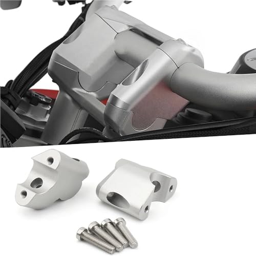 Accessoires guidon alu argenté de qualité pour pontet Multistrada V4 - 7