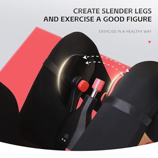 Thigh Trainer Hip Trainer Kegel Exerciser 77 Lb, Leg and Inner Thigh Strength Exercise Equipment,Hip Shaper Trainer Machine,Pelvic Floor Strengthening Device,Legs Workout Equipment