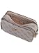 Imagen de GUESS bolso bandolera Noelle II Crossbody Camera Bag Dark Taupe Logo rosa