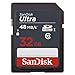 Price comparison product image SanDisk Ultra 32 GB SDHC Class 10 Memory Card up to 48 Mbps - Black