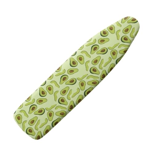 Image of Novelty Ironing Board Cover, Cute Avocado Print 15x54 Ironing Board Cover, Stain Resistant and Non Slip, Elastic Edges,Fashion Home Decoration