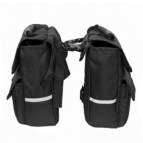 Execart - Alforja para bicicleta (impermeable, 2 en 1) Cover