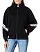 Produktbild KARL LAGERFELD Damen Logo Tape Zip-up Sweatshirt, Schwarz, XL EU