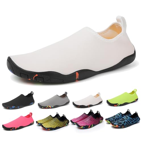 [Teddy] �}�����V���[�Y ���f�B�[�X �����Y �������p �E�H�[�^�[�V���[�Y �A�N�A�V���[�Y �y�� �r���@�\ shoes032 (M�F�z���C�g, measurement_22_point_5_centimeters)