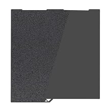 IdeaFormer-3D Kobra 3 PEI Build Plate 256x268mm, Flexible Smooth+Textured PEI Spring Steel Bed Plate for Anycubic Kobra 3/Kobra 3 V2/Kobra 3 Combo 3D Printer Platform