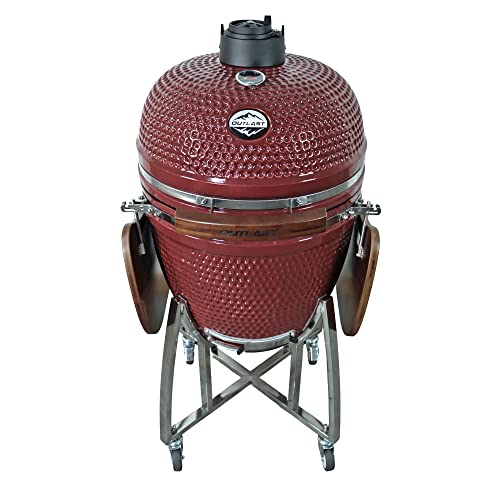 Outlast 22" Large Ceramic Kamado Barbecue Charcoal Grill #TOP8