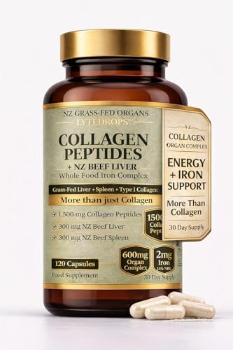 Beef Collagen Capsules (1500mg) + NZ Beef Liver & Spleen
