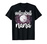 Volleyball Nana Grandma Of Volleyball Player Nana T-Shirt