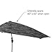 Sport-Brella Versa-Brella SPF 50+ Adjustable Umbrella with Universal Clamp, Regular, Grey Camo 40