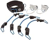 Spalding Jump Strength, Variable Length, Black/Silver