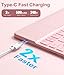 Hamile for iPad Pro 11-inch Case with Keyboard (M5/M4) - Magnetic Wireless Detachable Keyboard with Multi-Touch Trackpad 7 Colors Backlit Stain Proof Folio Cover for Pro 11 Inch 2025 2024 - Light Pink