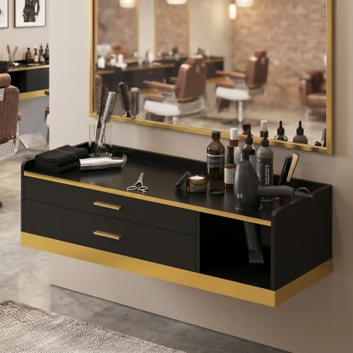 39.4" Wall Mount Salon Stations