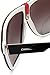 Carrera unisex adult Carrera 33/S Sunglasses, Black Crystal White/Gray Gradient, 62mm 11mm US