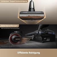 Mova M50 Set Nass-Trockensauger, Doppel-Kantenreinigung, 0 Haarverheddern 22 kPa Saugkraft, 85 °C Bürstenreinigung, 5 Min Trocknen, 90° Drehdesign, Intelligente Schmutzerkennung – Ansicht 4