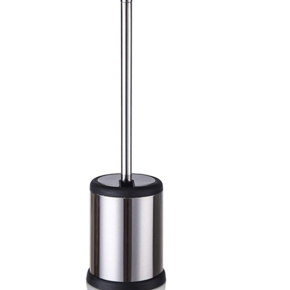Brosse de nettoyage pour cuvette de toilette dans une salle de bain épurée