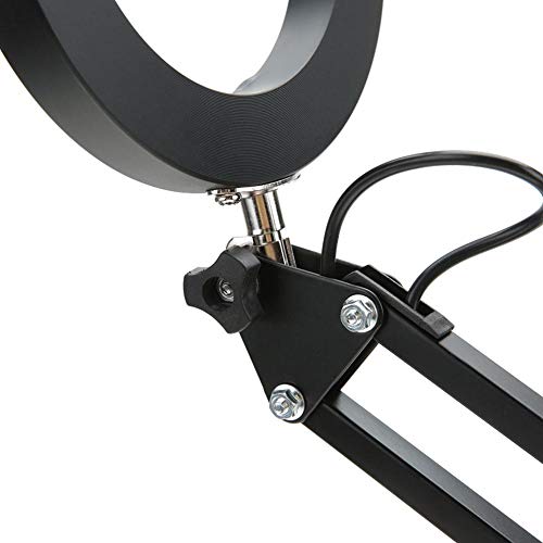 Lampada da tavolo con braccio flessibile, lampada