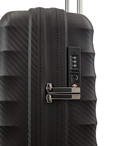 Titan super lichte harde koffer Highlight 4w Trolley S, Black, zwart - Image 6