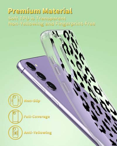 Coque Samsung S23 léopard transparent Scorpify antichoc