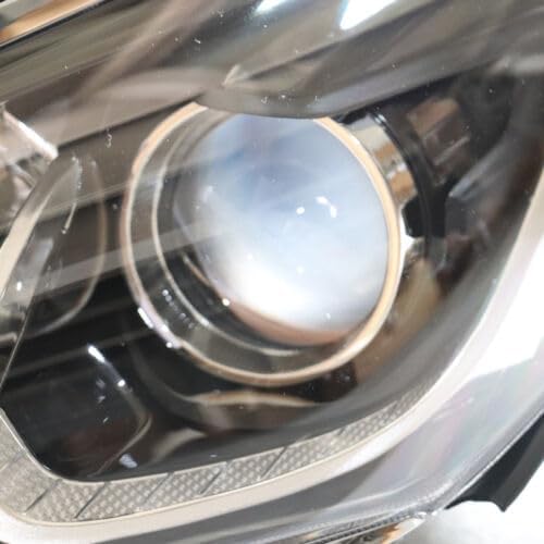 Front Headlight For 2018 2019 Hyundai Sonata Halogen Headlights 92101-C2500, 92101C2500 Chrome Housing Headlamp Direct Replacement (Left Side + Right Side)
