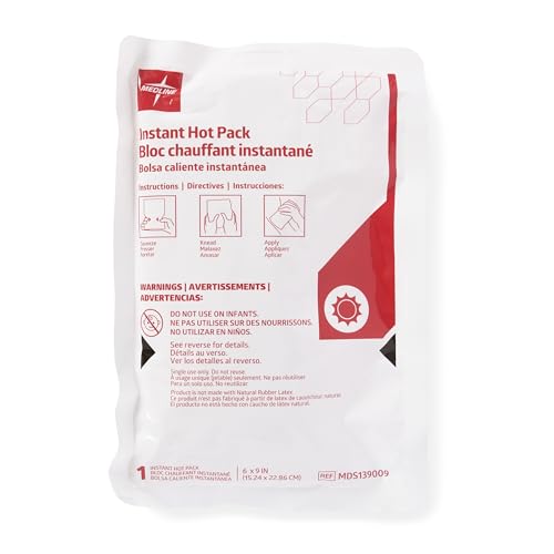 Medline Instant Hot Pack 6 in. x 9 in. Case of 24