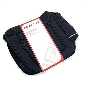 Savage PB14C Bike Bag for Luggage Rack (2-fold), Black