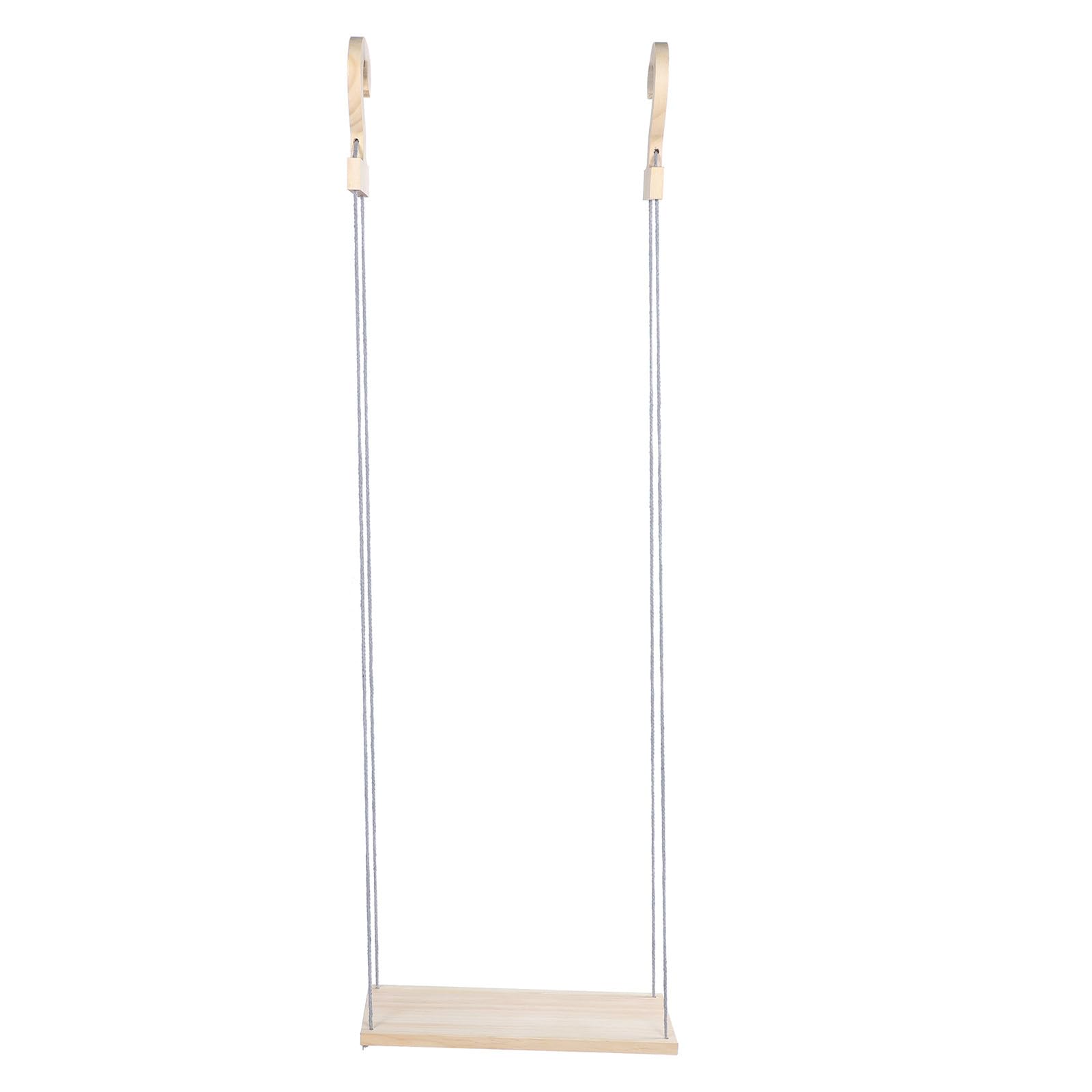 Estante flotante de madera para pared elimina el desorden y decora salones y dormitorios