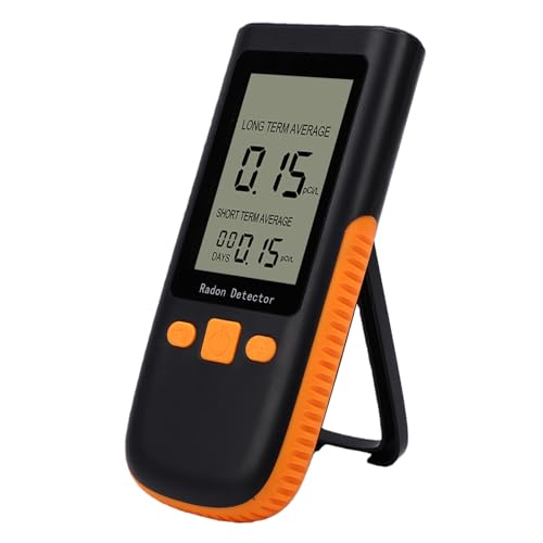 Detector de Radón para el Hogar portátil con pantalla LCD a pilas 5