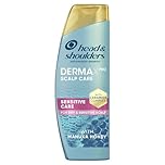 Head & Shoulders DermaXPro Sensitive Care Anti Dandruff Shampoo 300ml with Manuka Honey and Ceramide Complex. Gently Moisturises Dry Scalp and Helps Reinforce the Skin Barrier for Flake-Free Hair