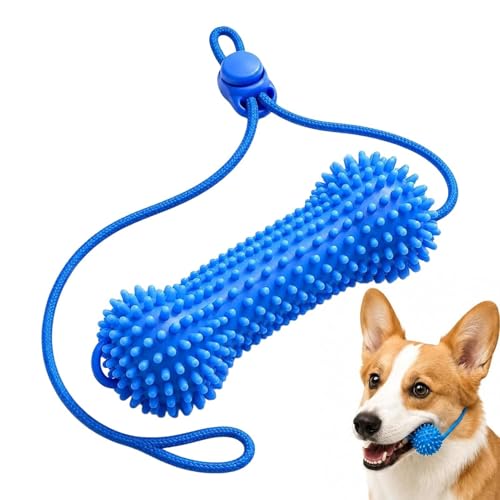 Huxibai Giocattoli da masticare per cuccioli in dentizione | Bastoncini Da Masticare Doppia Azione | Giocattolo Spazzolino Igiene Dentale Cani - Ideale Per Casa e Viaggio, Adatto a Cuccioli e Cani di