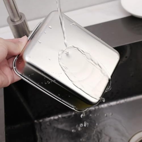Image of Stainless Steel Food Storage Containers with Lids | Leakproof, Oven & Freezer Safe | Meal Prep & Lunch Boxes | Snack Container | Reusable Meal Prep Boxes (1)