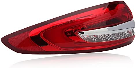 Driver Side Tail Light Assembly Compatible with 2017 2018 2019 Ford Fusion LH Rear Brake Lamp