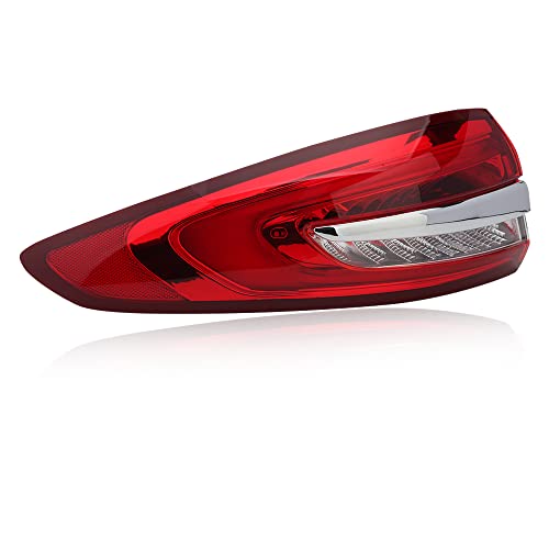 Driver Side Tail Light Assembly Compatible With 2017 2018 2019 Ford Fusion Lh Rear Brake Lamp #TOP2