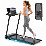 DR.GYMlee Tapis Roulant 1–12 km/h con design pieghevole, inclinazione 0–10%, 6 in 1 Walking Pad per casa e ufficio, motore silenzioso 2,5 CV, superficie di corsa 105 × 42 cm, capacità 136 kg
