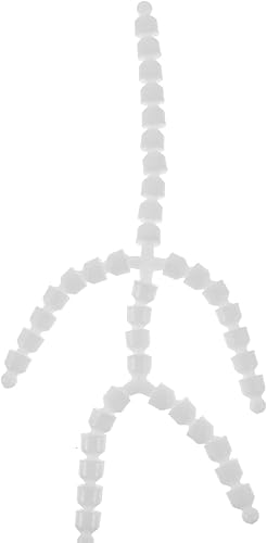 DIYEAH Muñeca articulación esqueleto marioneta movible esqueleto oso haciendo articulaciones muñeca accesorio muñeca hacer accesorios móviles