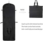 Sac de vêtement imperméable Capacité supplémentaire Poches réglables Poignée 45 De pouce, 72 Noir de pouce, 72 pouces, Voyage