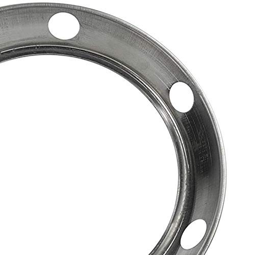 2 Woks de acero con base redonda 10.43x11.8 pulg. miniatura 5