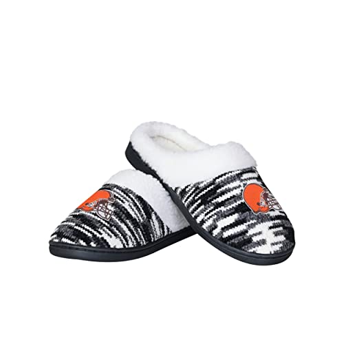 Chaussons Cleveland Browns colorblend taille S avec semelle cuvette confortable