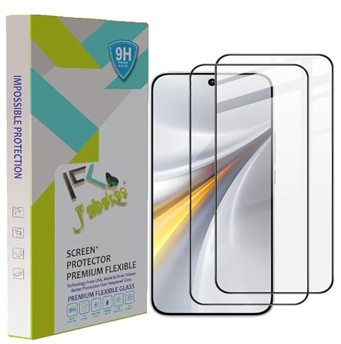 Image of FabeKee Tempered Glass Screen Protector Compatible For Black Cellphone With Edge To Edge Coverage And Easy Installation Kit (Transparent, OnePlus 15)